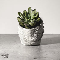 Michael Halloween Concrete Planter SMALL - Desk Planter