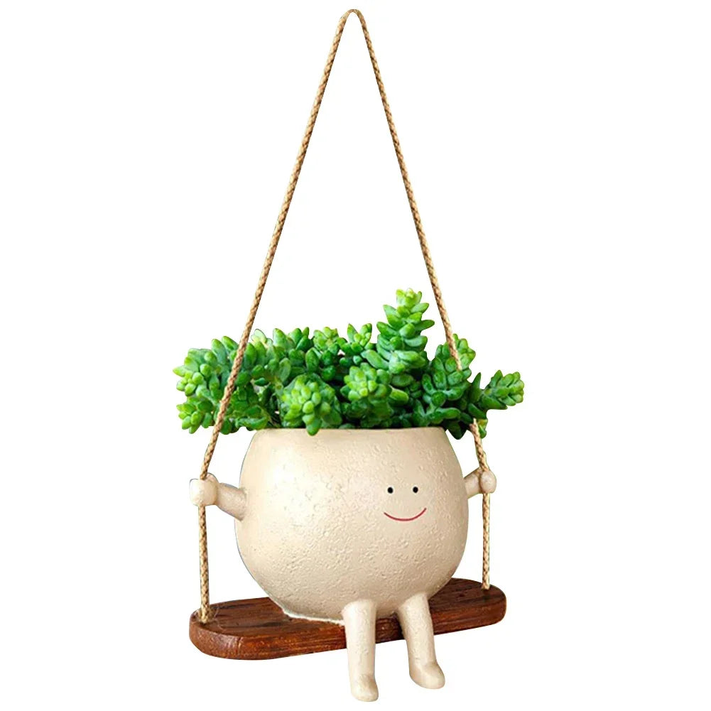 Swing Smiling Planter
