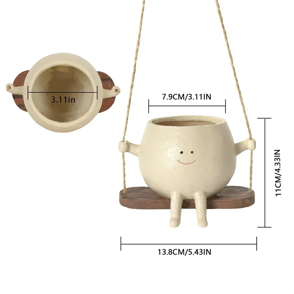 Swing Smiling Planter